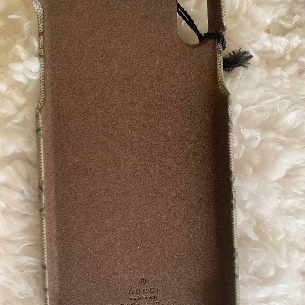 GUCCI- Authentic 🍀 BNIB! GG Ophidia Monogram X/XS iPhone Phone Case w/ COA - Picture 5 of 8